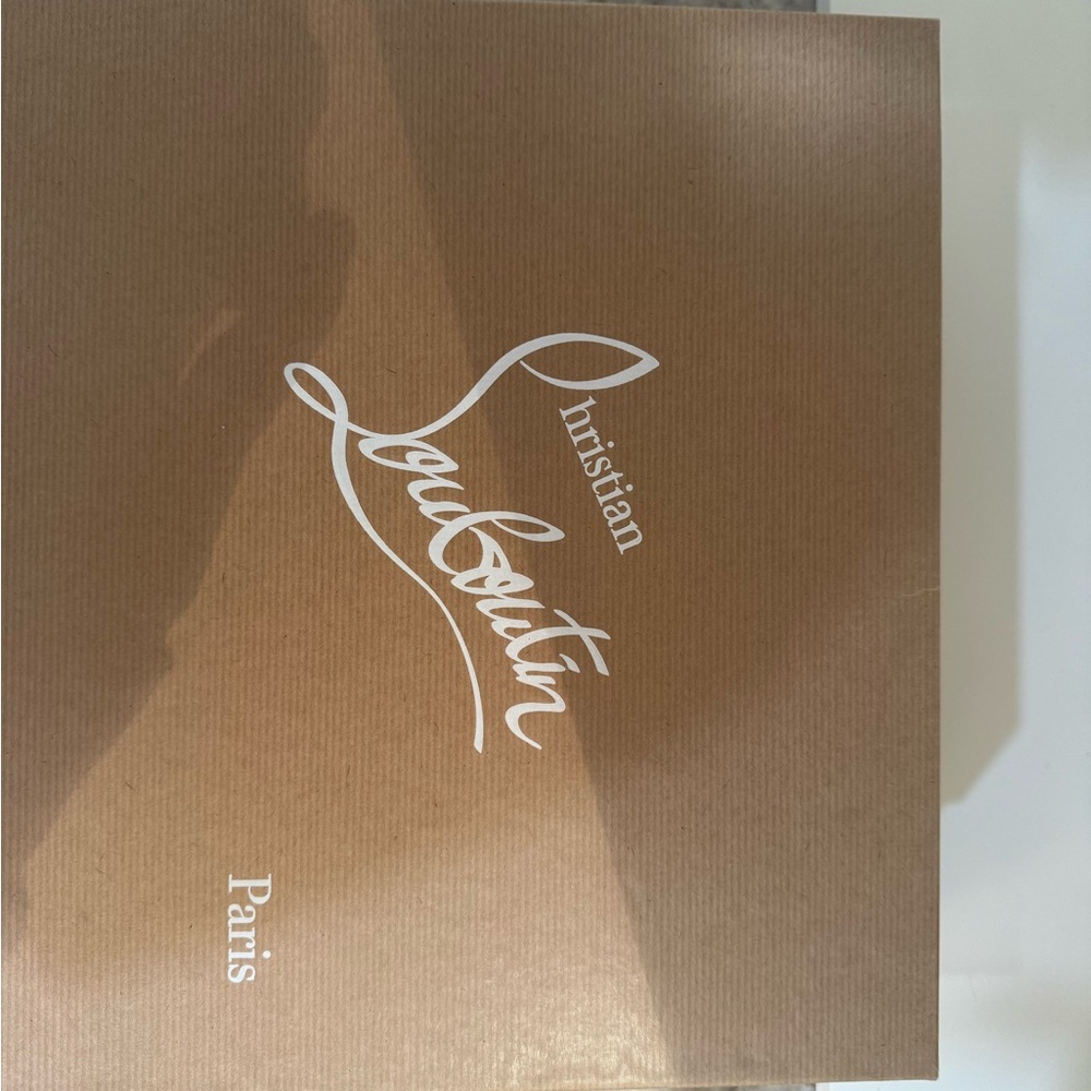 Louboutin Movida Sabina 130MM Silver Size 39.5 - Picture 10 of 12